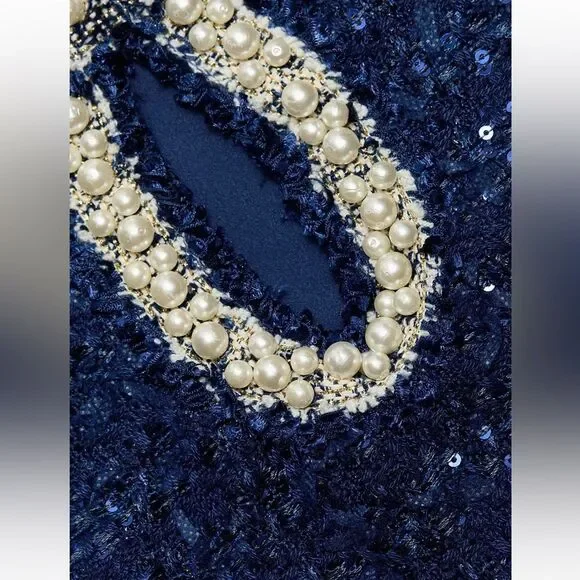 Lilly Pulitzer Ronan Metallic Tweed Romper Size 4 - Picture 6 of 15